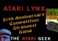 Atari Lynx 30th Anniversary Competition's Strangest Game
