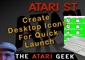 Atari ST - Adding, Customizing Desktop Icons on Your GEM Desktop