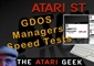 Atari ST GDOS - NVDI vs SPeedo vs GPlus Speed Tests