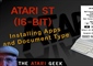 Atari ST (16-Bit) - Installing & Configuring Applications on Your...