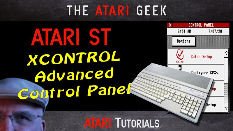 Atari ST - XControl - Advanced Control Panel - Installation and ...